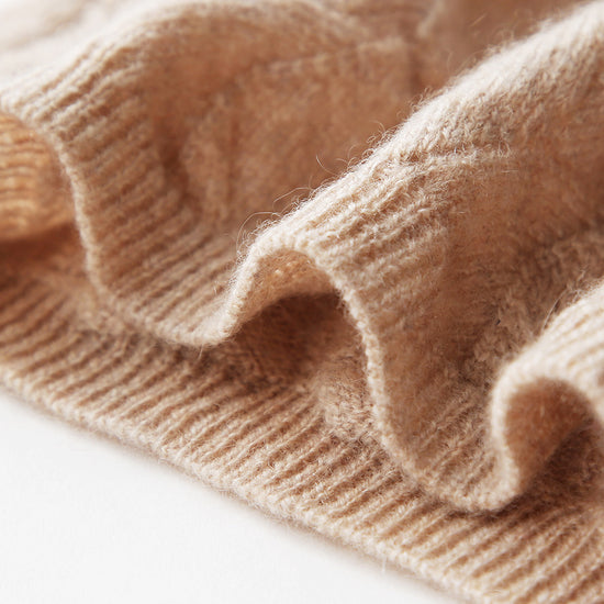 COMOBOCA 100% Cashmere Women's Knit Neck Warmer