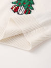 COMOBOCA 100% Wool Kids' Cozy Christmas Knit Sweater
