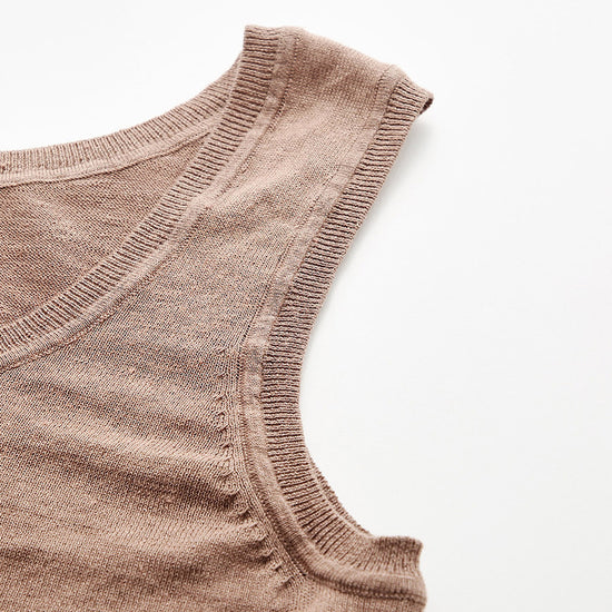 COMOBOCA Women's Linen Versatile Basic Tank Top