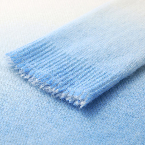 COMOBOCA 100% Cashmere Women's Gradient Ombre Sweater