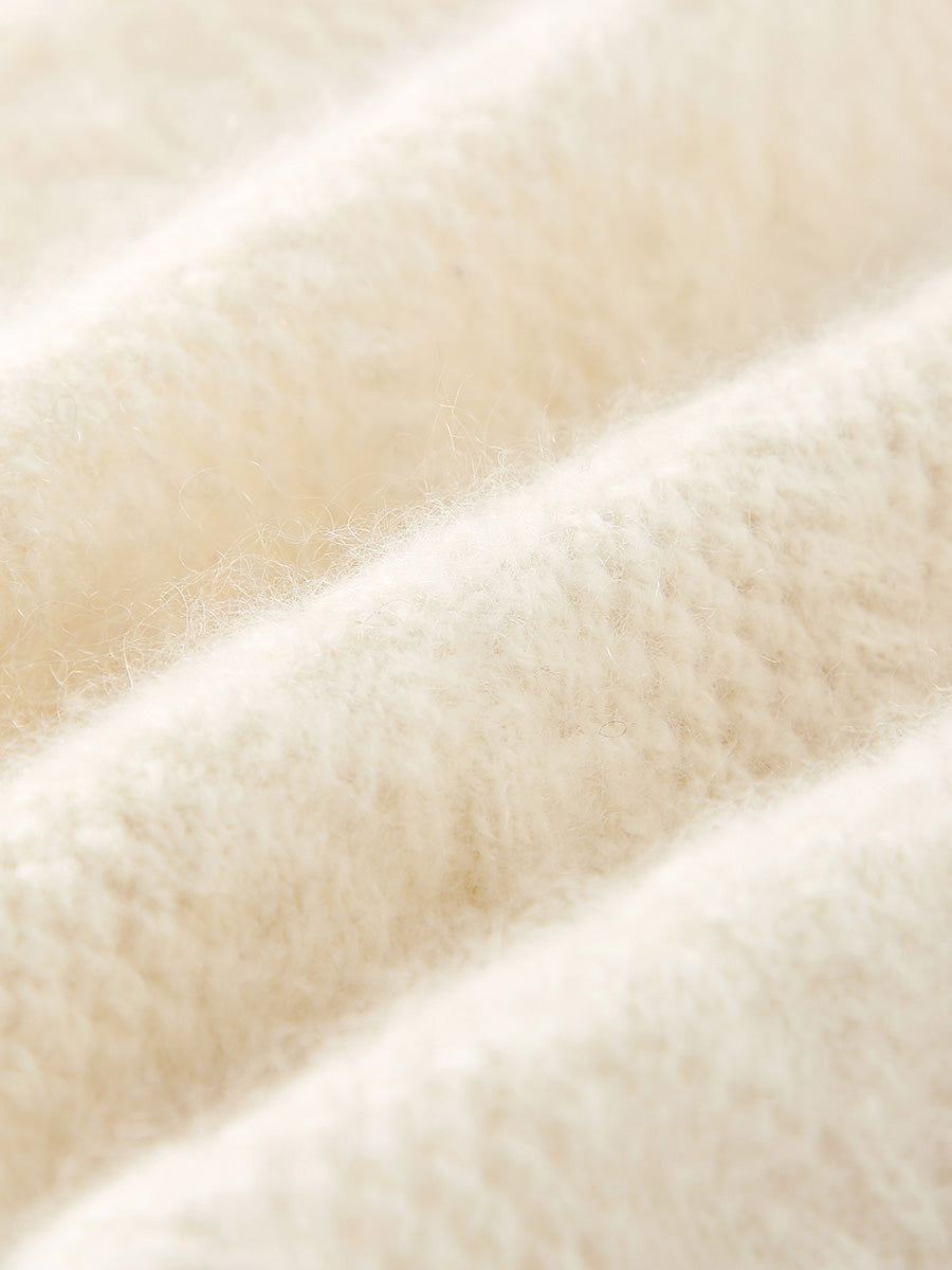 COMOBOCA 100% Cashmere Cozy Knit Cowl Neck Warmer