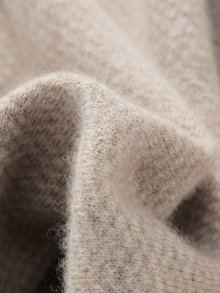 COMOBOCA 100% Cashmere Women's Long Coat