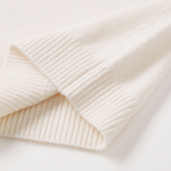 COMOBOCA 100% Wool Kids' Fair Isle Round Neck Sweater