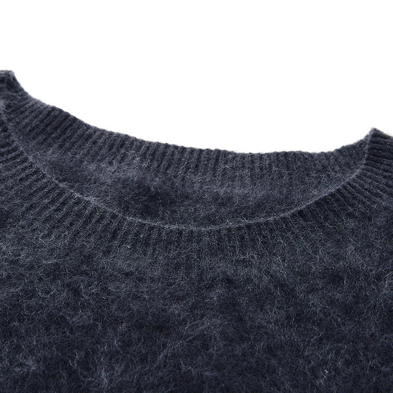 COMOBOCA Women's Wool Seamless Brushed Knit Sweater