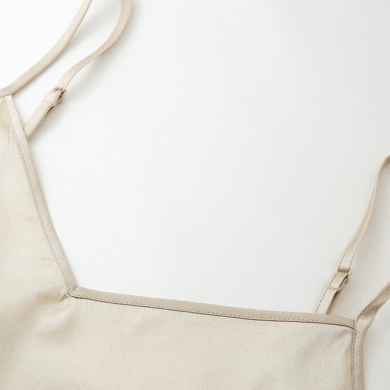 COMOBOCA Women's Silk V-Neck Adjustable Straps Camisole