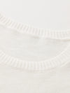 COMOBOCA Women's Lace Trim Knit T-Shirt