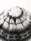 COMOBOCA 100% Cashmere Women's Nordic Knit Beanie