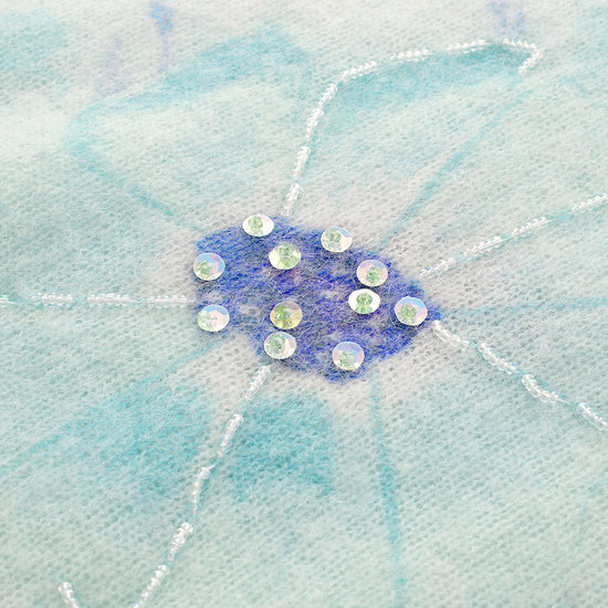 COMOBOCA Women's Floral Printed Round Neck Sweater