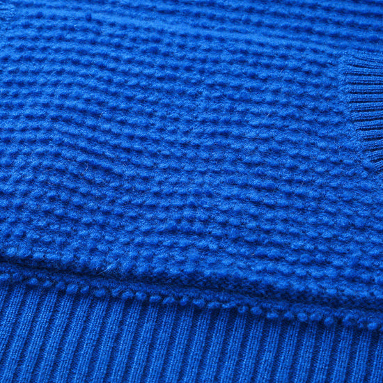 COMOBOCA 100% Cashmere Women's Textured Knit Pocket Hoodie