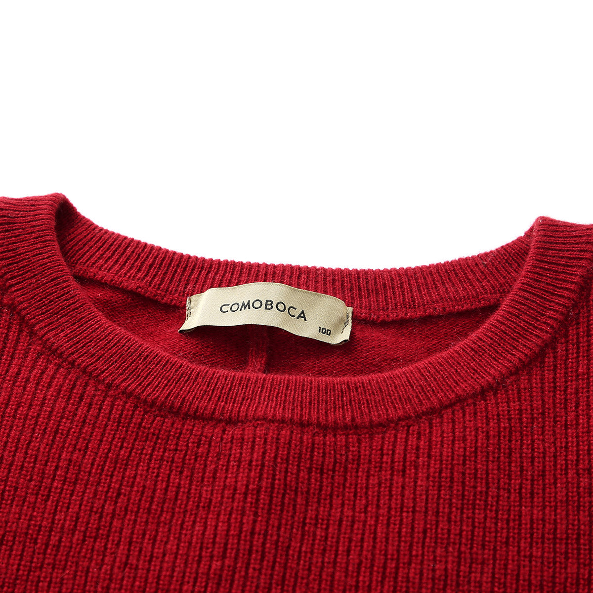 COMOBOCA 100% Cashmere Loose Batwing Sleeve Sweater