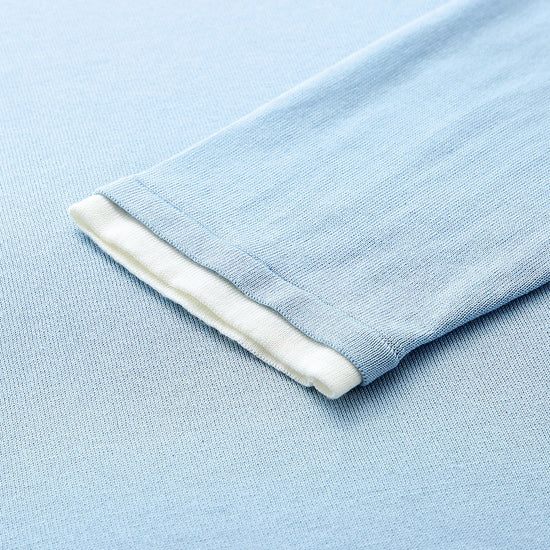 COMOBOCA Women's Layered Round Neck Knit Sweater