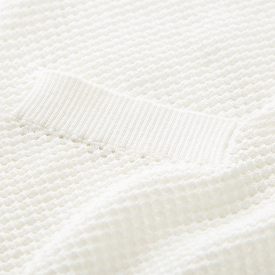 COMOBOCA Women's Open Front Mesh Knit Cardigan