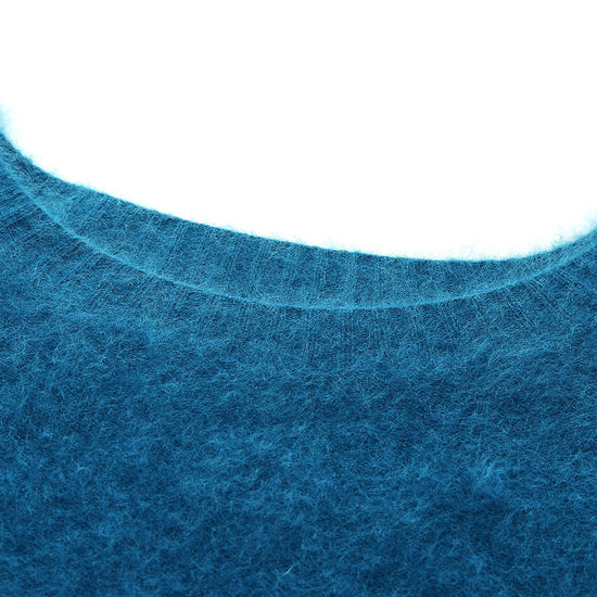 COMOBOCA Women's Wool Seamless Brushed Half Sleeve Knit Sweater