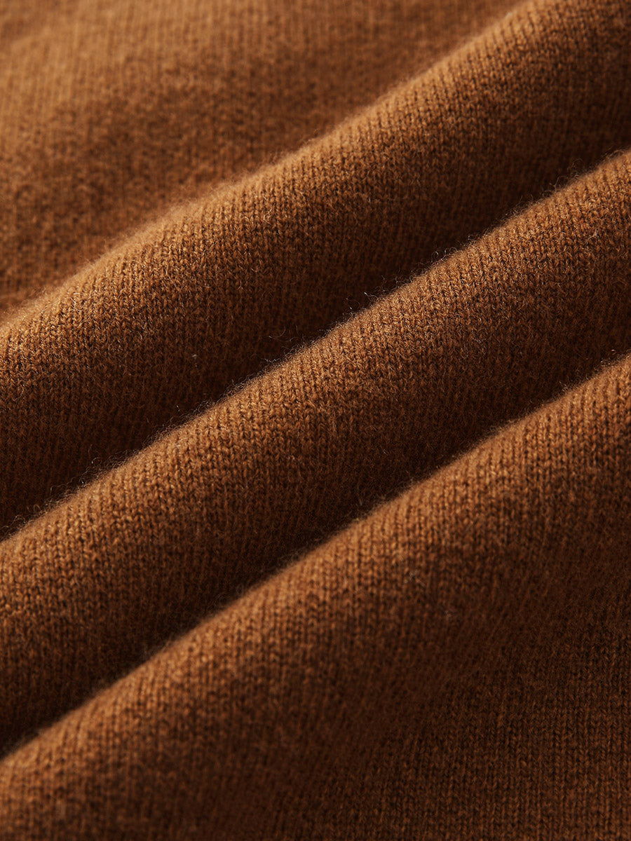 COMOBOCA 100% Wool Women's Button-Down Knit Vest