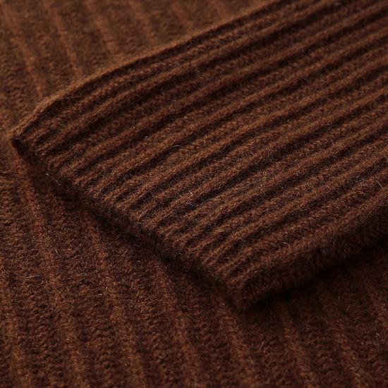 COMOBOCA 100% Cashmere Women's Toggle Closure Knit Cardigan