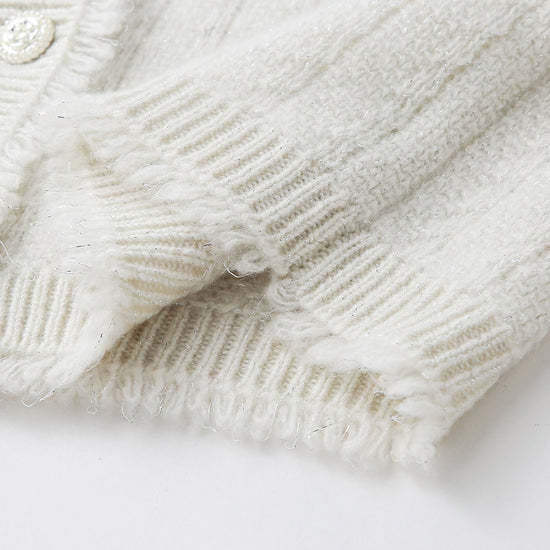 COMOBOCA 100% Cashmere Women's Knit Button Down Cardigan