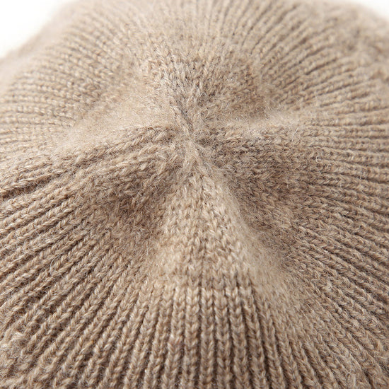 COMOBOCA 100% Cashmere Luxurious Knit Beanie