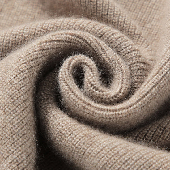 COMOBOCA 100% Cashmere Women's Cardigan Long Knit Coat