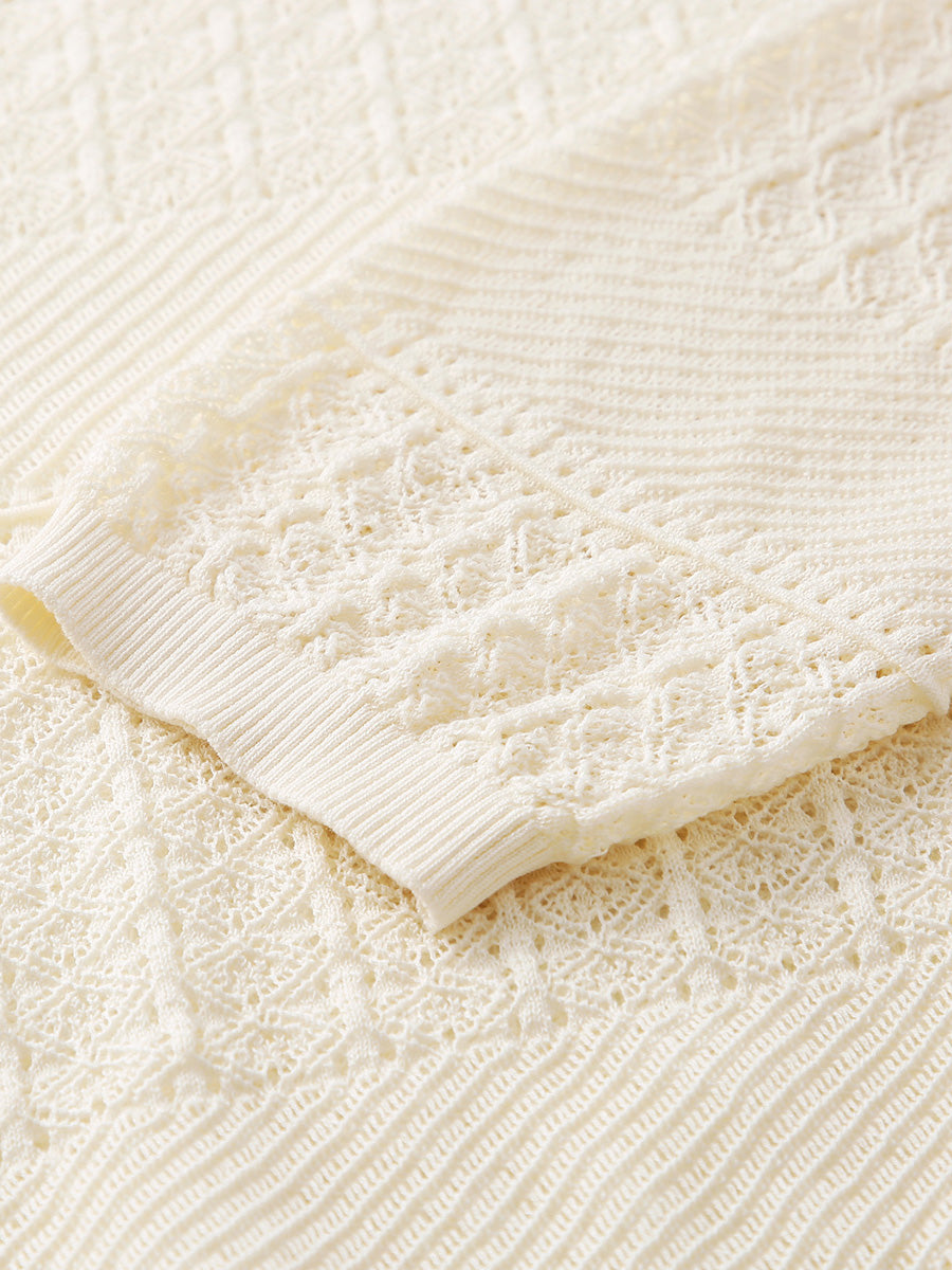 COMOBOCA Women's Stylish Textured Knit Sweater