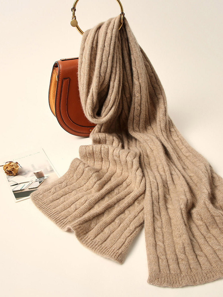 COMOBOCA 100% Cashmere Women's Soft Versatile Scarf