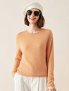 COMOBOCA PEACH 100% Cashmere Women's Loose Knit Sweater