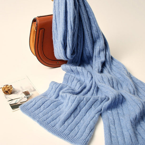 COMOBOCA 100% Cashmere Women's Soft Versatile Scarf