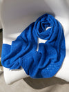 COMOBOCA 100% Cashmere Solid Color Knit Scarf