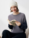 COMOBOCA 100% Cashmere Classic Slouchy Beanie