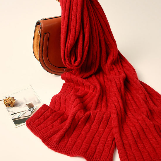 COMOBOCA 100% Cashmere Women's Soft Versatile Scarf