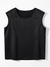 COMOBOCA Black Women's Basic Tank Top