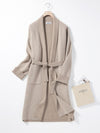COMOBOCA BROWN 100% Cashmere Women's Long Coat