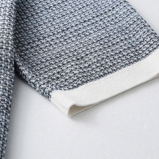 COMOBOCA Women's Chic Striped Knit T-Shirt