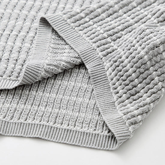 COMOBOCA Women's Striped Knit Pullover Sweater