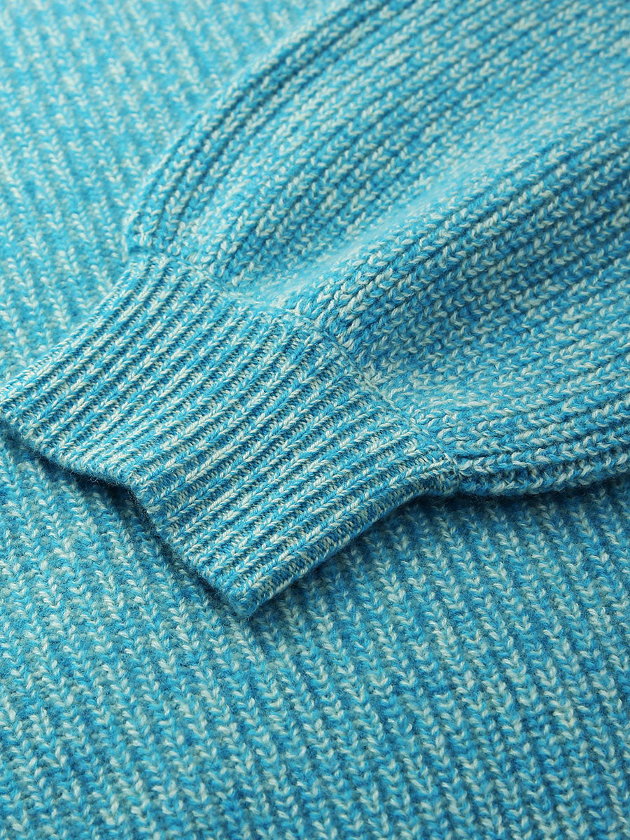 COMOBOCA 100% Wool Women's Knit Pullover Sweater