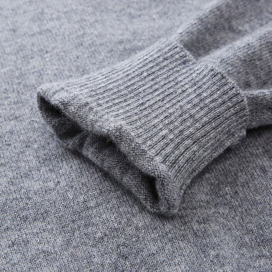 COMOBOCA 100% Cashmere Women's Argyle Pattern Button-Up Cardigan