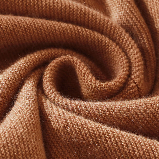 COMOBOCA 100% Cashmere Women's Split Knit Pencil Skirt