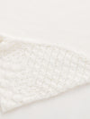 COMOBOCA Women's Lace Trim Knit T-Shirt