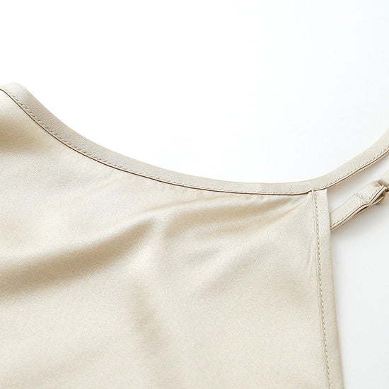 COMOBOCA Women's Silk V-Neck Adjustable Straps Camisole