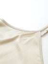COMOBOCA Women's Silk V-Neck Adjustable Straps Camisole