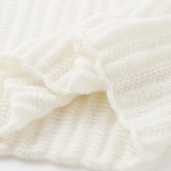 COMOBOCA Women's Ribbed Mock Neck Knit Sweater