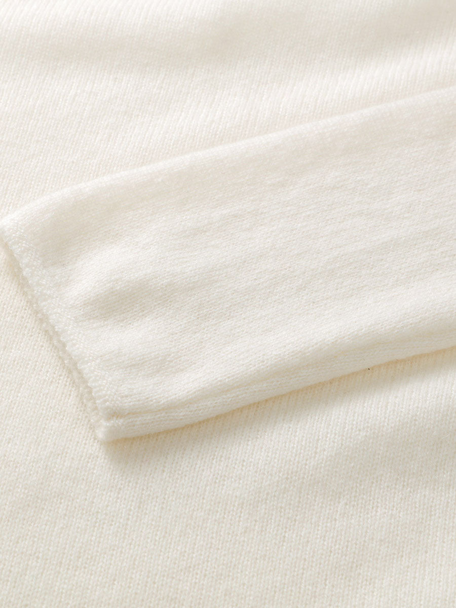 COMOBOCA 100% Cashmere Women's Loose Knit Sweater