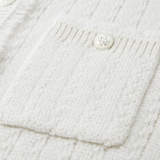 COMOBOCA 100% Cashmere Women's Knit Button Down Cardigan