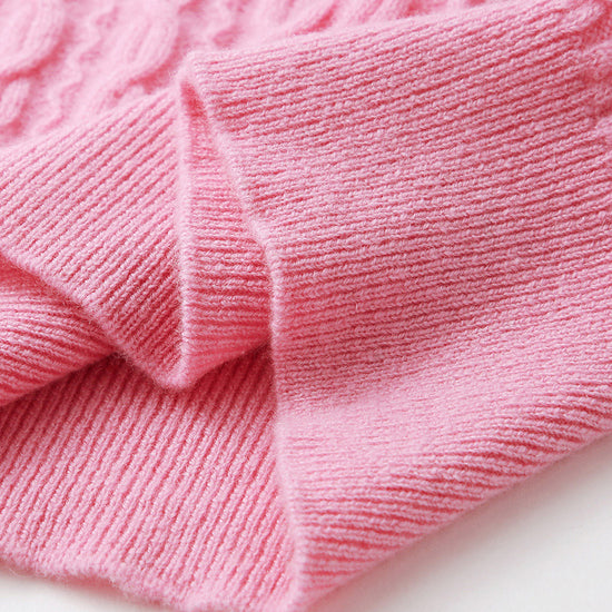 COMOBOCA 100% Cashmere Women's Classic Cable Knit Sweater