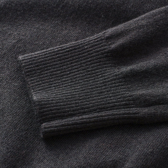 COMOBOCA 100% Wool Women's Fair Isle Zip Up Sweater