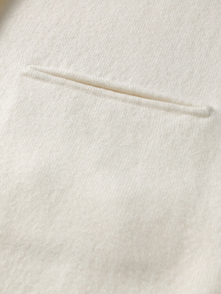 COMOBOCA 100% Wool Elegant Sleeveless Button-Up Vest