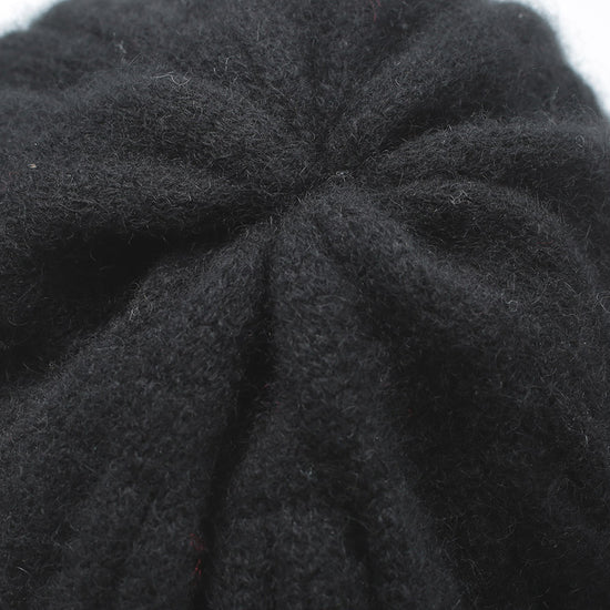 COMOBOCA 100% Cashmere Cable Slouchy Beanie