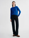 COMOBOCA 100% Cashmere Women's Round Neck Sweater