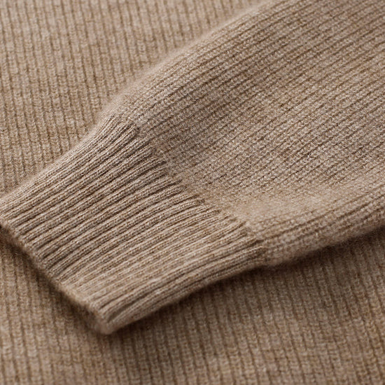 COMOBOCA 100% Cashmere Women's Knit Sweater Hoodie