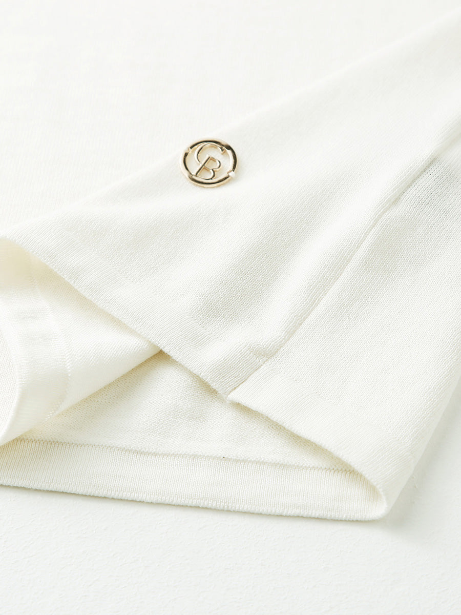 COMOBOCA Women's Colorblock Raglan Round Neck Sweater