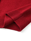 COMOBOCA 100% Wool Kids' V-Neck Cardigan